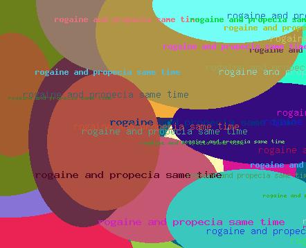 Rogaine And Propecia Same Time